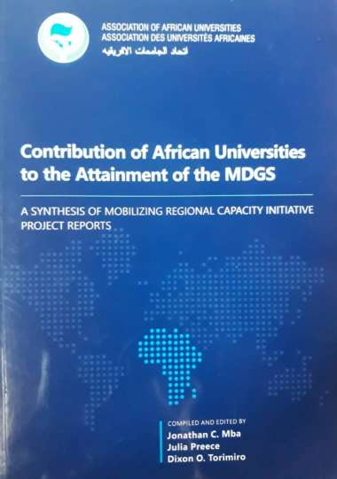 Contribution of African Universities to the attainment of the MDGs